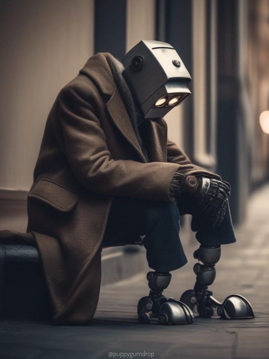 LegallySmith's tweet photo. ~ Despair ~
#AI #AIArt #AIArtCommuity #StabledDiffusion #MidjourneyAI #AIArtwork #Despair #Homeless #Alone https://t.co/nNkgtf7hu1