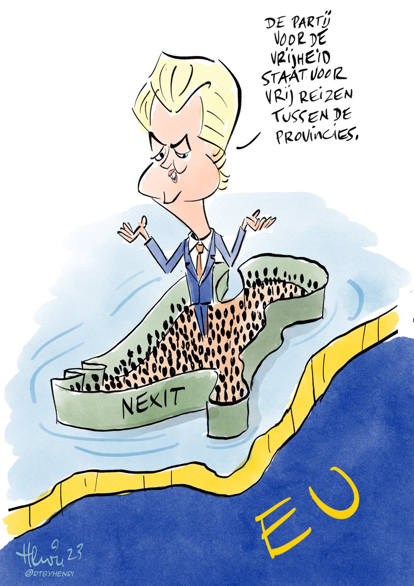 HenriGoldsmann's tweet photo. Stem #PVV ...of toch maar liever niet? #visum

#verkiezingen #TK2023 #verkiezingen22november #Verkiezingen23 #cartoon #verkiezingen2023 #NederlandKiest #slotdebat #stemmen #politiek #Wilders https://t.co/NvQ6nLgsMa
