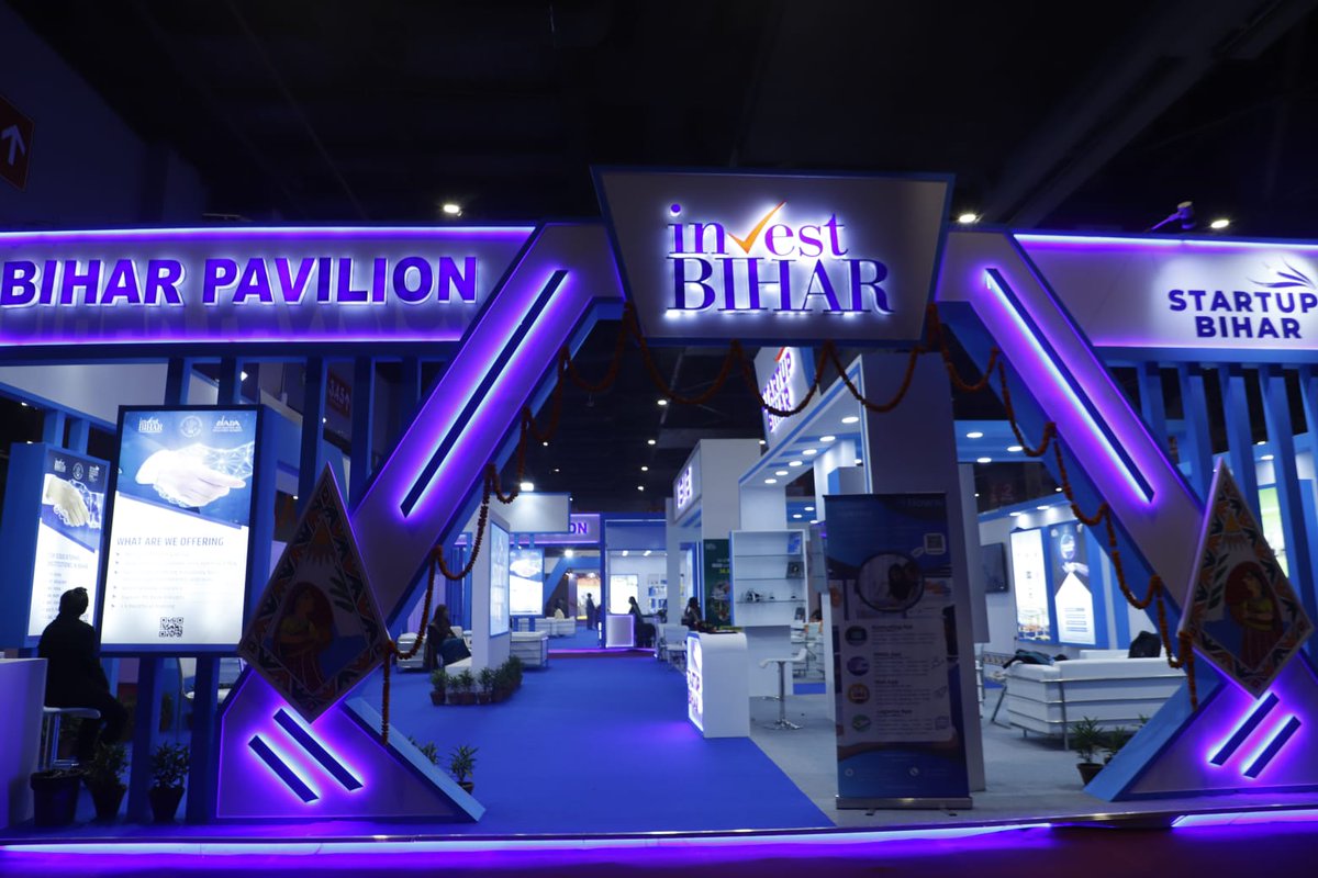 official_umsas's tweet photo. ITPO 2023 के Jury Member द्वारा दिल्ली के प्रगति मैदान मे Bihar Pavilion का दौरा किया गया
#ITPO #IPRD #bihartourism #startupbihar #artandculturedepartment #blissfullbihar #biharconnect #industrybihar #INDIANEMBASSY #handicraft #handloom #startupbihar #IPRDBihar #BiharFoundation https://t.co/LB0EYbxbv3