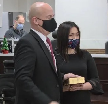 BREAKING: Republican projection strikes again! The wife of Jeremy Taylor — a former MAGA congressional candidate — is found guilty of a staggering 52 counts of voter fraud.

Once again, we see that Republicans are the ones actually committing these crimes...

Kim Phuong Taylor