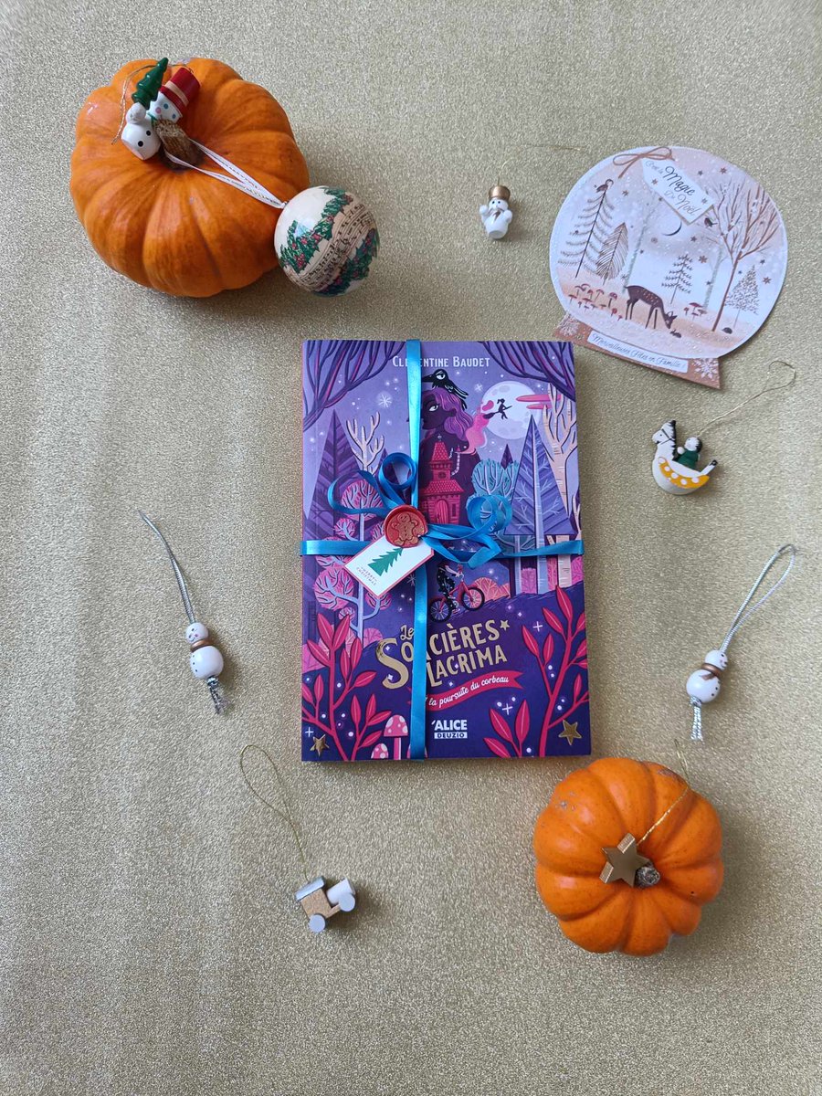 voyagedemiel's tweet photo. Offrez Les Sorcières de Lacrima pour Noël 🎄🎁
Pour les enfants qui aiment la magie, à partir de 7-8 ans 🧙‍♀️ 
Je propose d'envoyer une carte de vœux (de l'autrice) pour accompagner votre cadeau aux 15 premiers inscrits, il suffit de remplir le formulaire :
https://t.co/uPy1dTADOZ https://t.co/MgtVnki7Ps