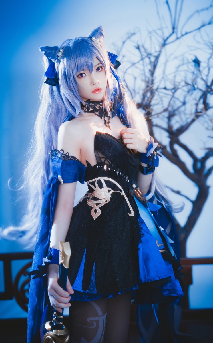 夜幕降臨，燈火初上。

 #cosplay #cosplayphotography #コスプレ #コスプレ写真 #コスプレ撮影 #自撮り #角色扮演 #kawaiigirl #kawaiicosplay #anime #animecosplay #genshinimpact https://t.co/flQAMFjawN