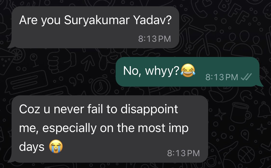 made her understand cricket and she made it her whole personality 😭😂