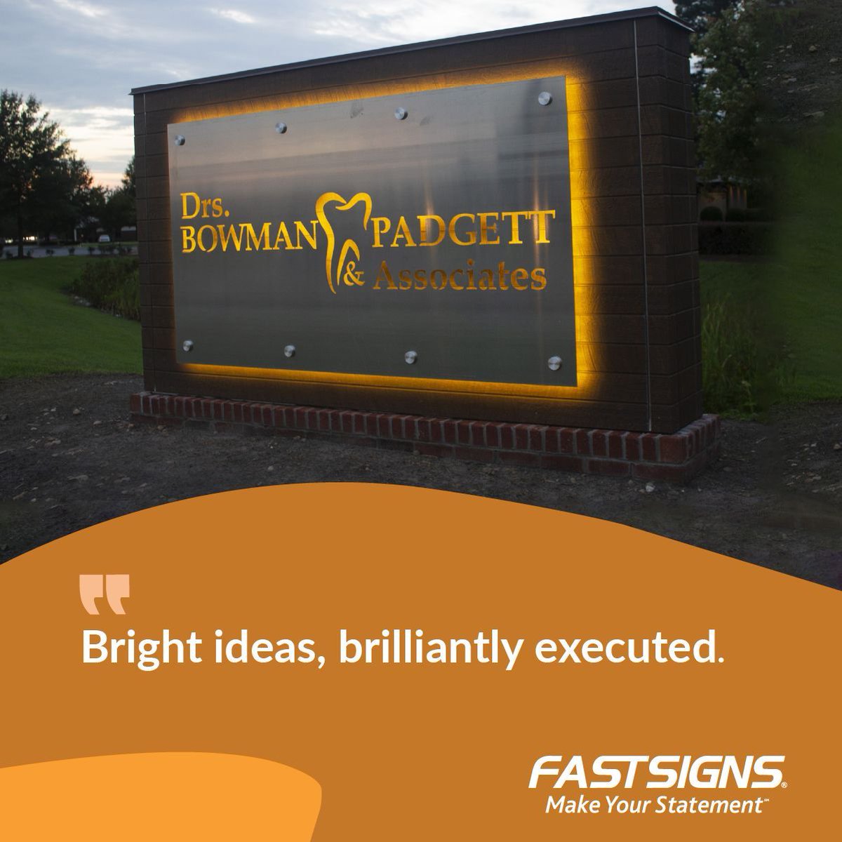 Fastsigns232's tweet image. From radiant signs to radiant smiles, brighten your business with custom visuals and graphics that tell your unique story. #FASTSIGNS #MakeYourStatement