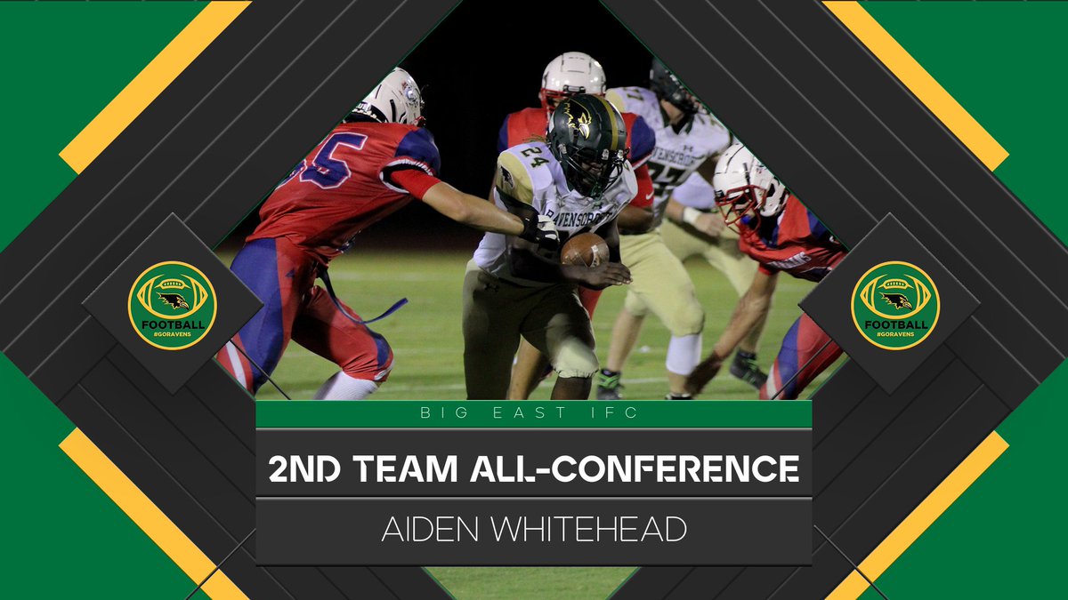 Join us in congratulating Aiden Whitehead for being awarded All-Conference Honors! #WeR53