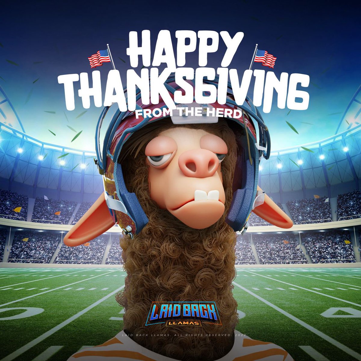 🦃HAPPY THANKSGIVING 🦃

Happy turkey day to all of our American herd members!  

Enjoy your day of llamazing food, football and family 🍗🏈💗

#Thanksgiving #LaidBackLlamas #BossLlamas #LadyLlamas