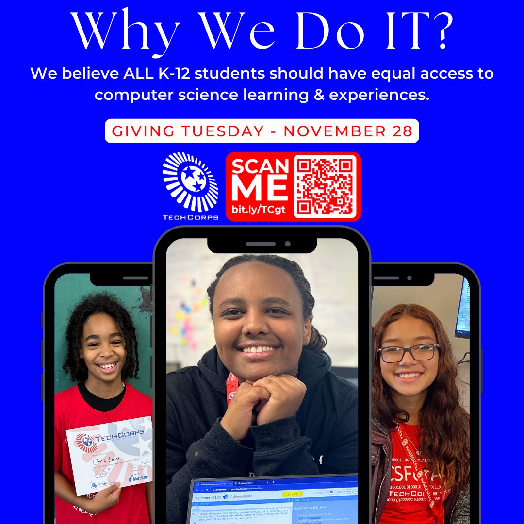 We are incredibly proud to be a part of the #GivingTuesday movement. Help us make November 28 a day to remember and donate here: bit.ly/TCgt