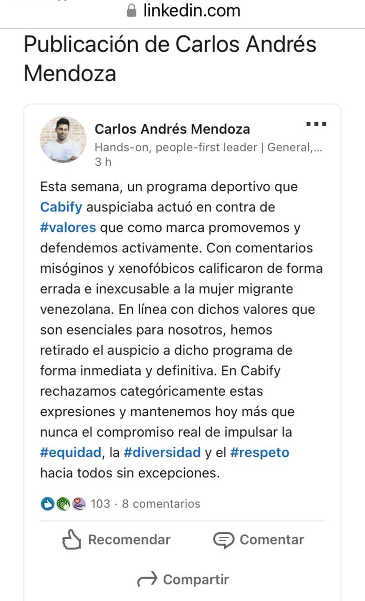 ChuoTorrealba's tweet image. Misoginia y xenofobia le salieron caras al "programa deportivo" peruano en el que "moderador" y panelistas hicieron comentarios grotescos y discriminatorios contra las mujeres migrantes venezolanas. Un anunciante retiró su publicidad de ese espacio. Valoremos gestos como ese: