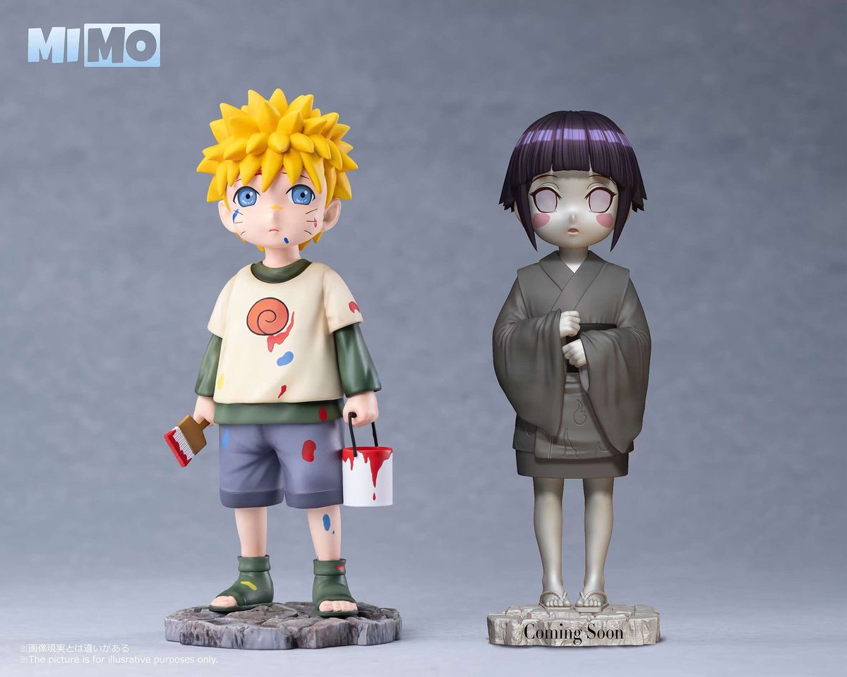 [📣] — Announcement of a New Hinata Hyuga Child Figure from Mimo Studio.