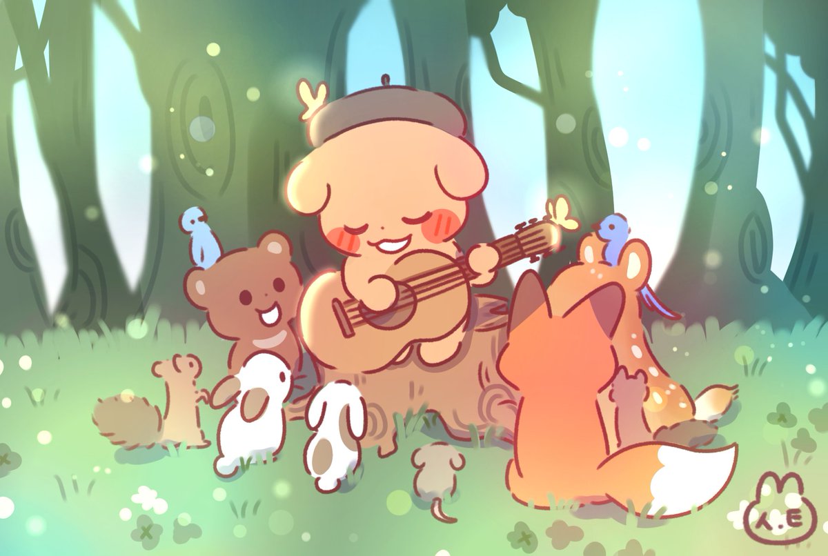 #rt 
(댕카스🐶🐿 목소리에 감동 받아서.....) 해당 글 rt 추첨을 통해서 1분께 요기 4개 그림 엽서 보내드립니당!

추첨은 목요일 10시에 할게용