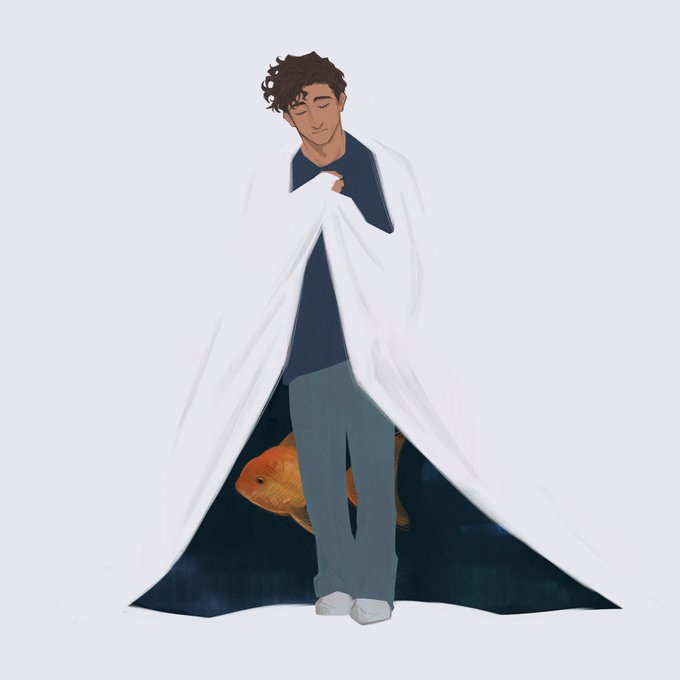 「1boy blanket」 illustration images(Latest)｜4pages