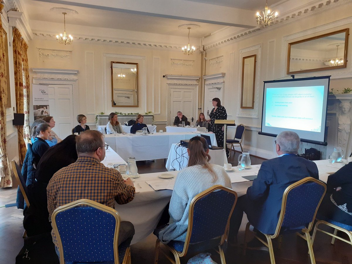 Visit County Durham (@vcdbusiness) on Twitter photo We had a fantastic Business Meetings & Events training session at <a href="/BWwalworth/">Walworth Castle</a> today.
Our supplier partner <a href="/fairywedmother/">Fairy Wedmother 👰</a> delivered an inspirational session and it was great to see our partners getting involved. We had a fantastic Business Meetings & Events training session at <a href="/BWwalworth/">Walworth Castle</a> today.
Our supplier partner <a href="/fairywedmother/">Fairy Wedmother 👰</a> delivered an inspirational session and it was great to see our partners getting involved.
