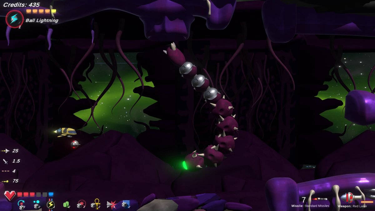 MhgJason's tweet photo. Thanks so much!

Survive the Rift is a rogue-lite shoot ’em up with procedurally generated levels, unlockable ships, and plenty of items to make each run unique. Inspired by classic 16-bit era scrolling shooters with modern rogue-lite game mechanics. Currently in Early Access - Sector 4 in the works!

Wishlist on Steam: https://t.co/GEosRdKrmX