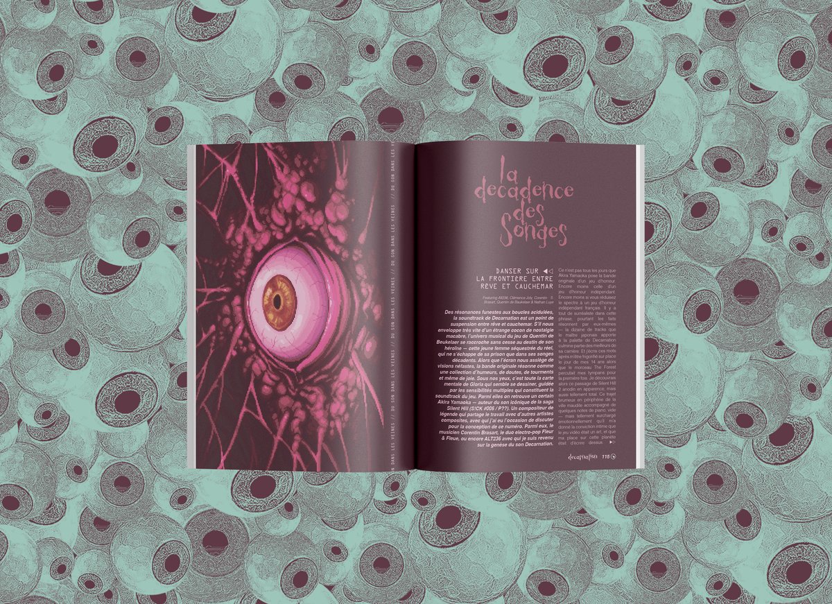 FEATURING 📖 // On continue le tour d’horizon des belles personnes qui ont participé à notre prochain numéro avec <a href="/whatisalt236/">Alt236</a> – vidéaste et explorateur des mondes de l’imaginaire, avec qui nous avons discuté de ses musiques sur le jeu #Decarnation de <a href="/atelierQDB/">Atelier QDB</a>. ↓