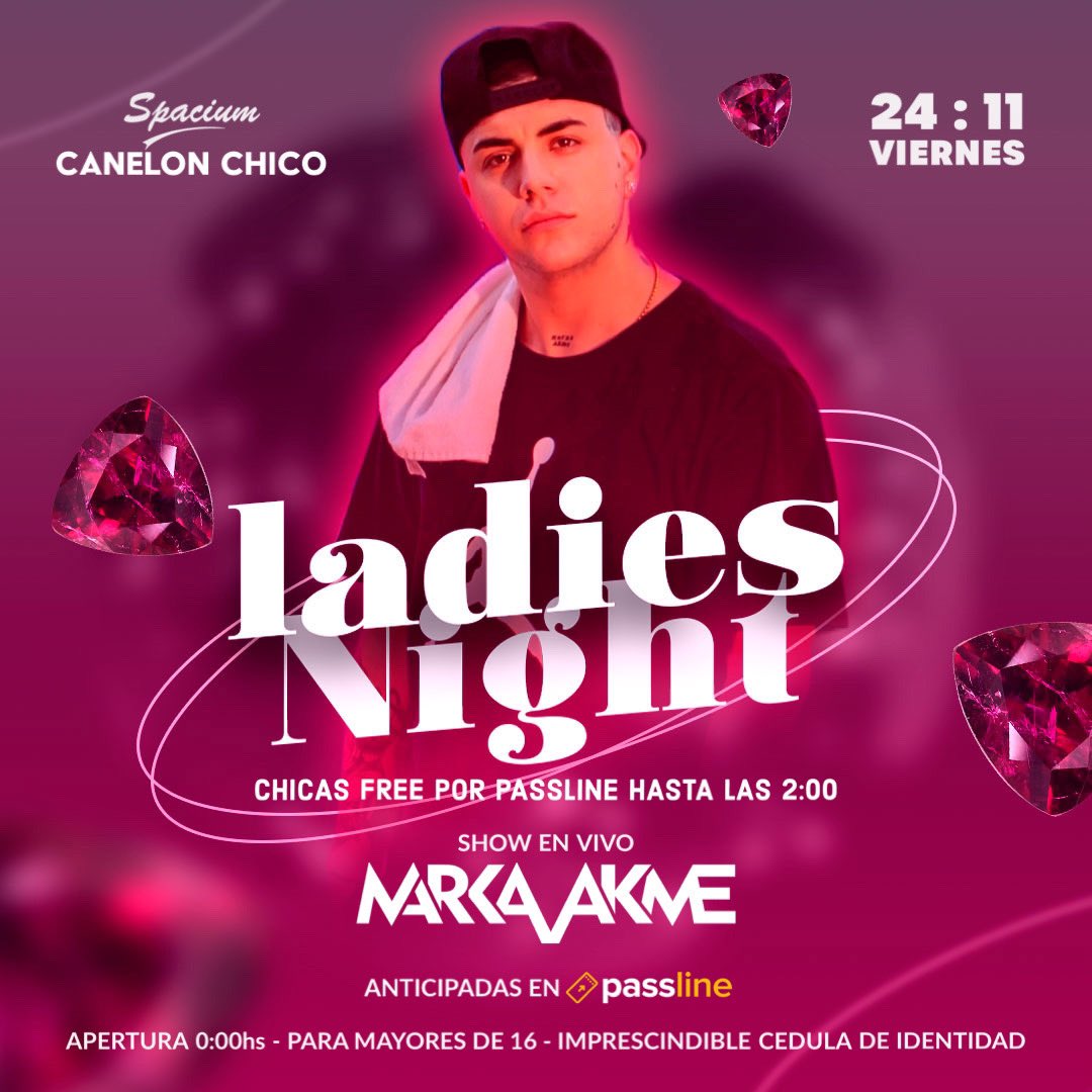 spacium's tweet photo. Retweet y participas en el sorteo de entradas para este #Viernes en #CanelonChico con #MarkaAkme en vivo https://t.co/KU2oyQpNCd