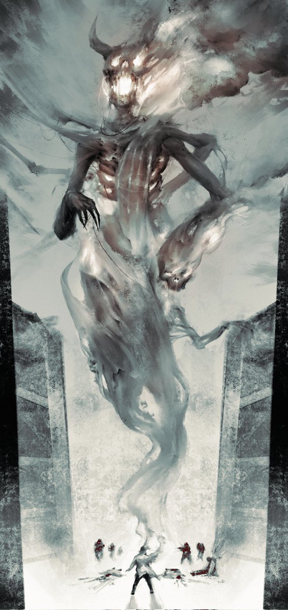 BrandonMcCamey's tweet photo. I GOT TO DRAW COSMIC UNSPEAKABLE HORROR! https://t.co/BbUoPesjbM