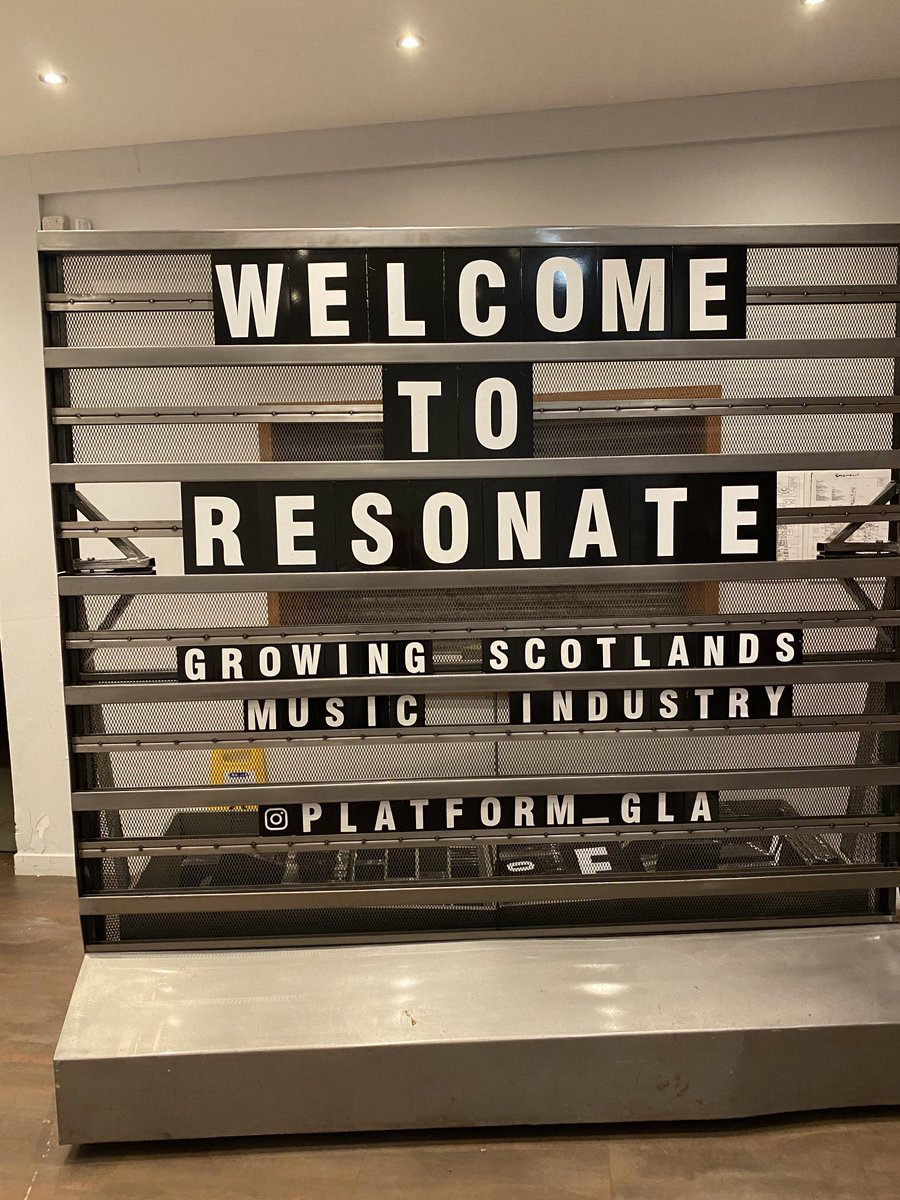 23rdmanagement's tweet image. Set up nearly done ⁦@ResonateScot⁩ ⁦@23rdpublishing⁩