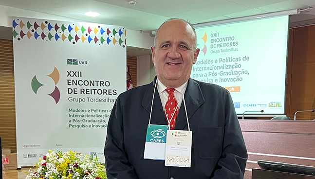 El vicerrector de Postgrado de la USAL, Nicolás Rodríguez-García, asiste al XXII Encuentro del Grupo Tordesillas de Universidades en Brasil saladeprensa.usal.es/node/137131 <a href="/postgradoUSAL/">Postgrado y E-Propias USAL</a> <a href="/doctoradoUSAL/">Escuela Doctorado USAL</a> <a href="/FPermanenteUSAL/">Formación Permanente USAL</a> #USAL