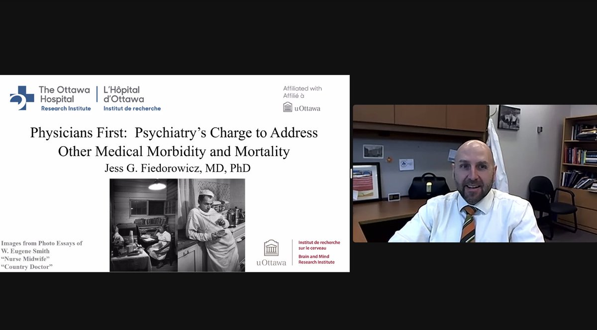 Excited to hear Dr. Jess Fiedorowicz’s keynote address at <a href="/uOPsychiatry/">uOttawa Psychiatry | Psychiatrie</a>’s annual Research Day. This year’s theme explores addressing other medical morbidity and mortality in psychiatry. #uOPsychiatry2023