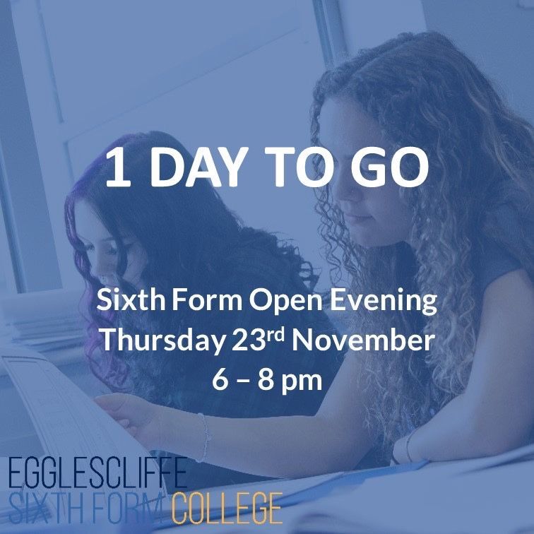 Want to find out more about studying at Egglescliffe Sixth Form? Our Sixth Form Leadership team will be on hand to answer all of your questions. They can’t wait to meet you.