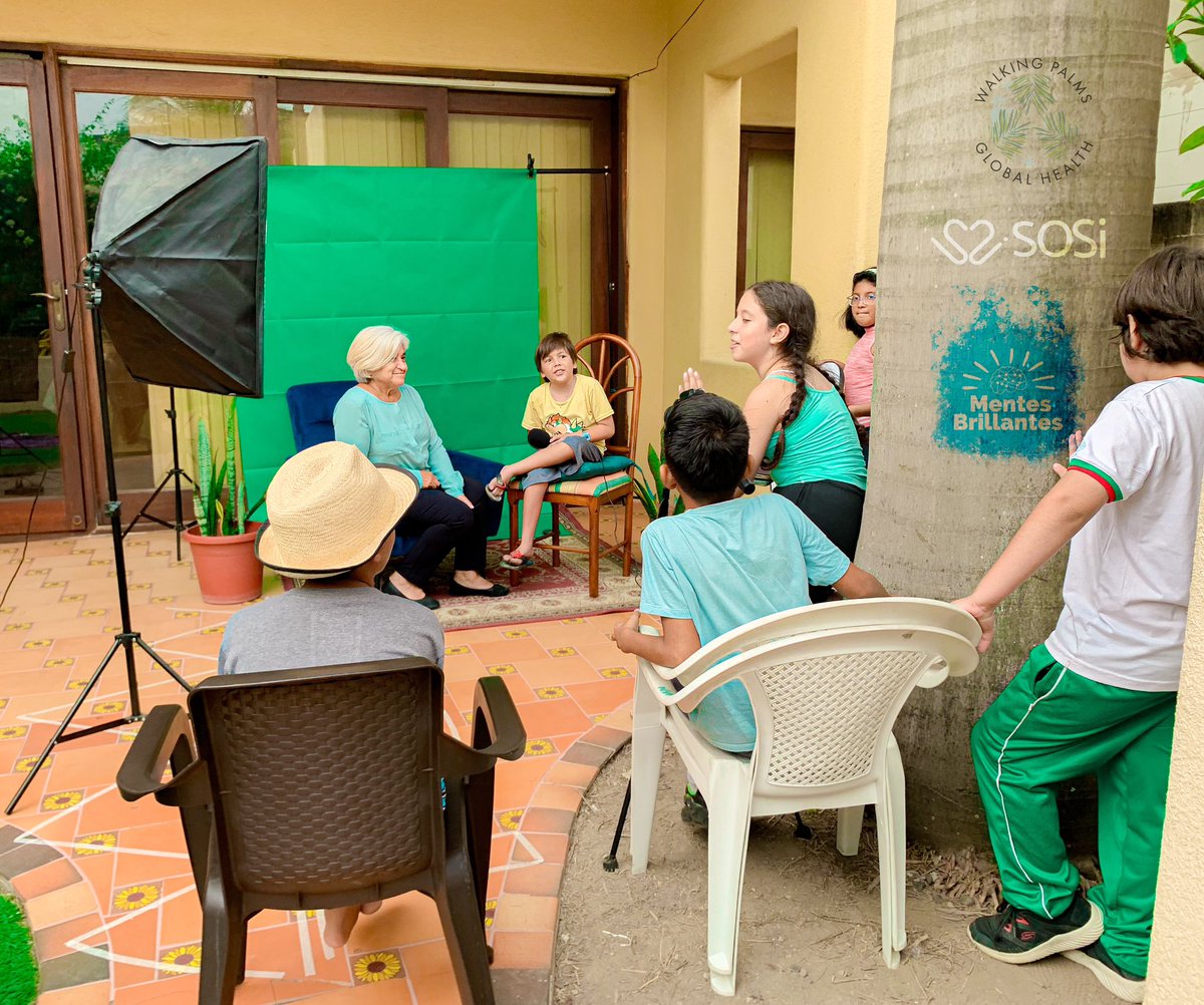 walkingpalms's tweet photo. Children explore the impact of the 'El Niño' phenomenon on the shrimp farming sector by interviewing a shrimp farmer. 🦐🎥💡 https://t.co/Fhj7CiEEQV