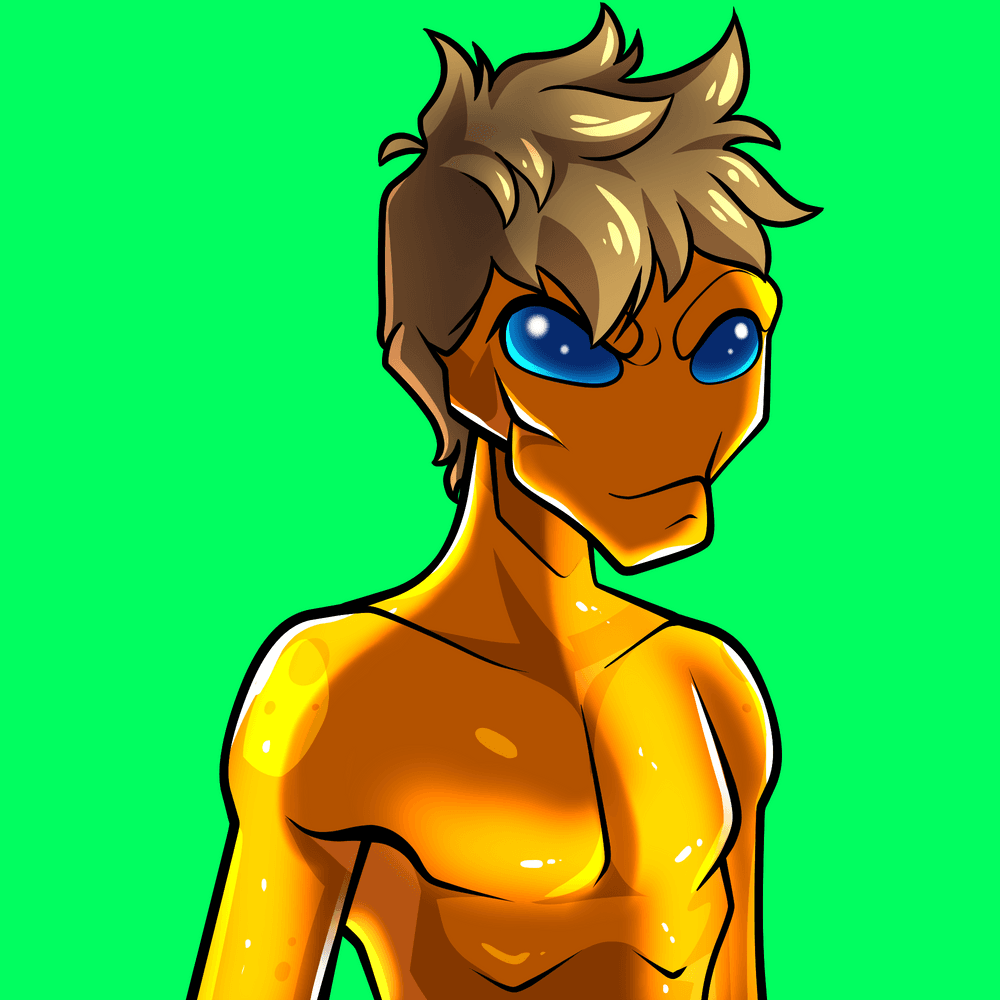 rivered24's tweet photo. Just scored these 2 amazing #Carelessalien NFTs from winning a holders rumble in the @TheNubisProject discord. Loving this gold body and the Marijuana eyes traits. If your not familiar with @TheNubisProject definitely check em out. They have a lot of cool things going on. https://t.co/AkxguTJZbP