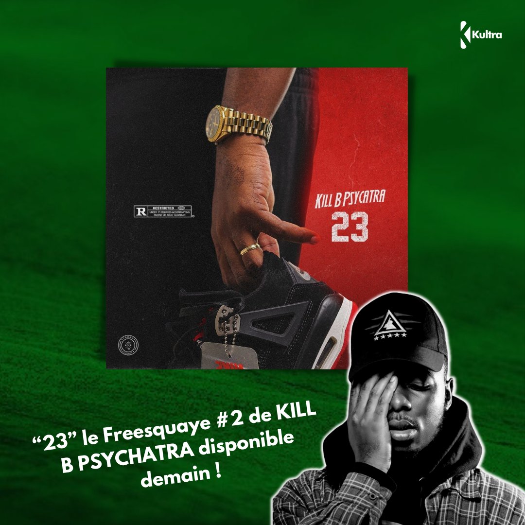 kultra_cm's tweet photo. 🟢🎶
"Toutes mes Jo-Jo (23) vraies un peu comme Darfour LaZipette"
@KillBPsycatra nous propose le #Freesquaye2 demain pour cloturer l'année en beauté.
Rappelons qu'il a été productif cette année en terme de musique et de contenus.
#Music #KillBPsychatra #Freesquaye #Kultra https://t.co/uhGcD5TSXO