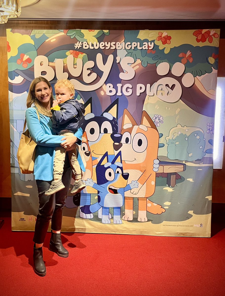 Took my two year old son to see Bluey at the Kennedy Center. One of us cried at the end of the show, and it wasn’t him! 😭