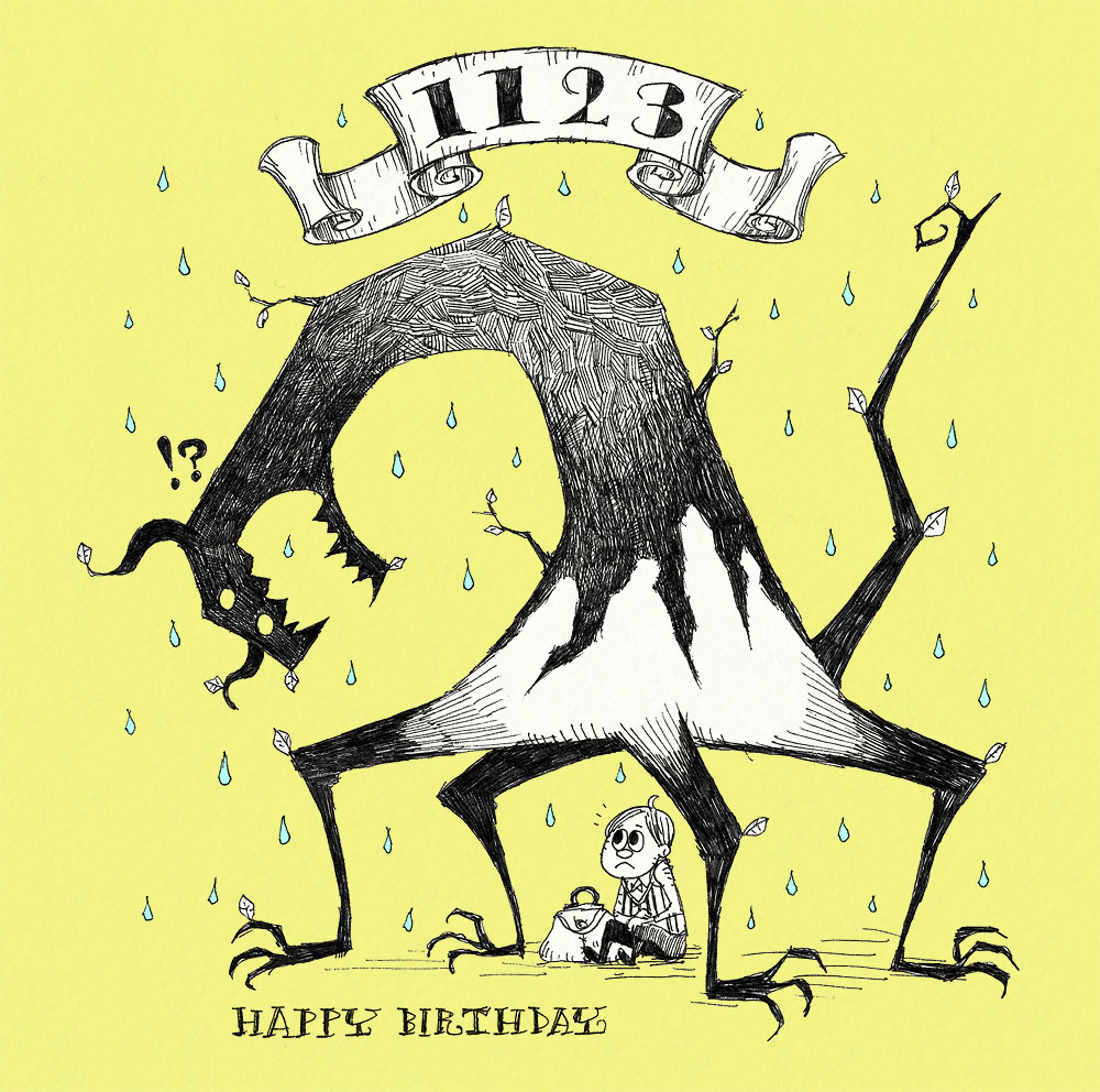 アリス 「毎日誰かの誕生日! 11月23生まれの方、お誕生日おめでとうございます! 11/」|大志のイラスト