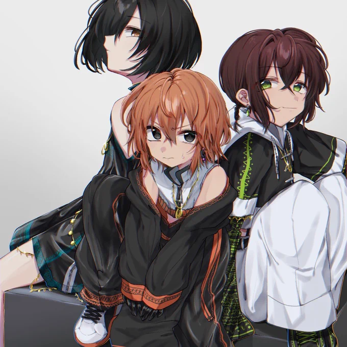 #これを見た人も何か無言で三人組をあげる 