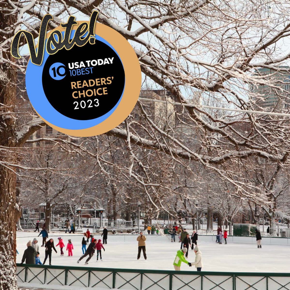 The Boston Common Frog Pond tweet media