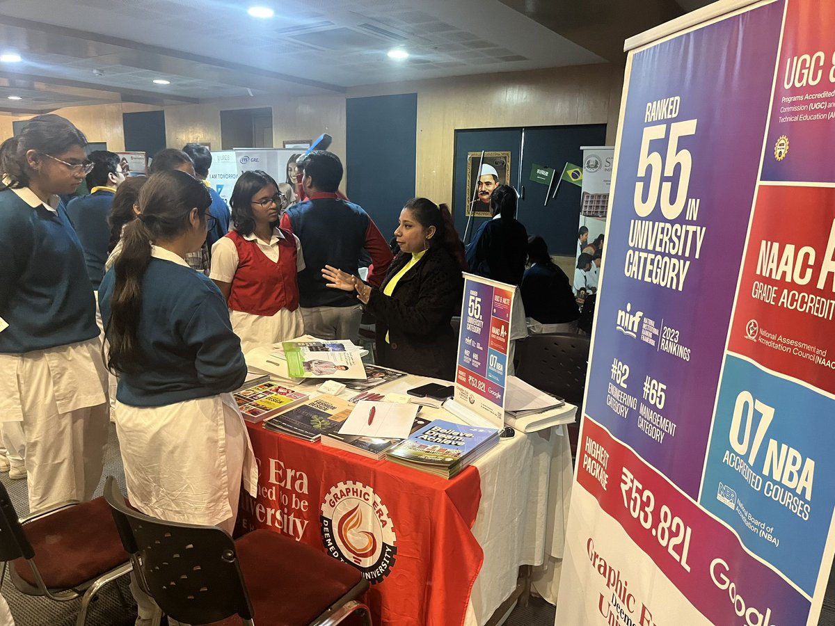 Education is the passport to future &amp; schools create a launchpad to a successful future.Providing students with such an opportunity through LAUNCHPAD-A CAREER CONCLAVE, an interaction with eminent Universities. Credit <a href="/ashokkp/">Ashok Pandey</a> <a href="/y_sanjay/">Sanjay Yadav</a>  <a href="/pntduggal/">PUNEET DUGGAL</a> <a href="/kandhari_ekta/">Ekta  Kandhari</a> @Cradlesolutions