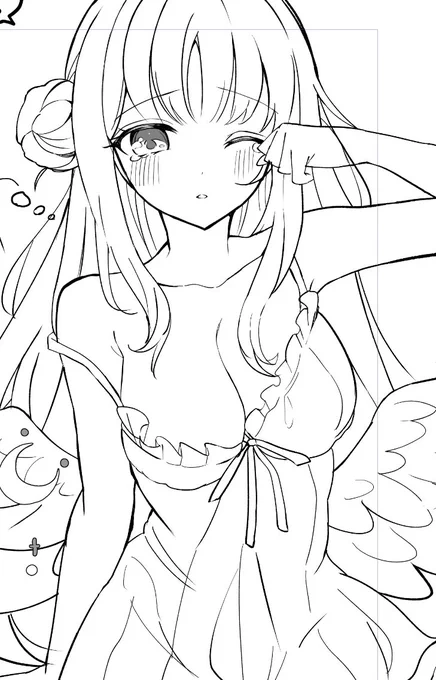 新刊ミカ本しんちょく  #ブルアカ 
