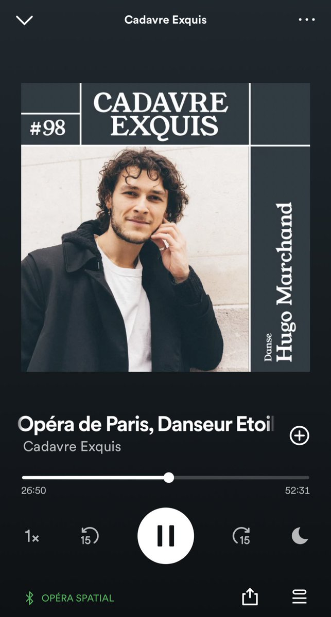 🎙️Un très bel entretien avec Hugo Marchand sur le rapport au corps, la maîtrise des émotions paralysantes, l’anxiété d’être toujours au niveau - surtout en tant qu’étoile, les blessures, l’atmosphère enveloppante de Garnier ou « aquarium » de Bastille, la préparation des rôles…