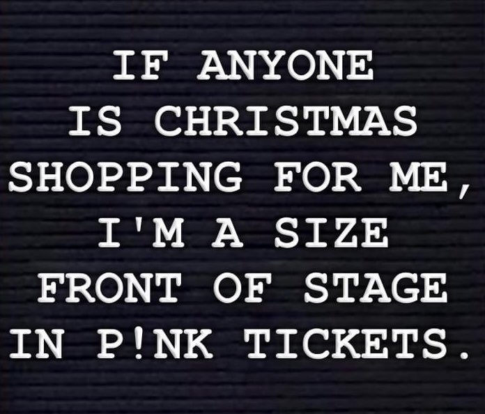 <a href="/Pink/">P!nk</a> I’ve got this covered #summercarnivaltour