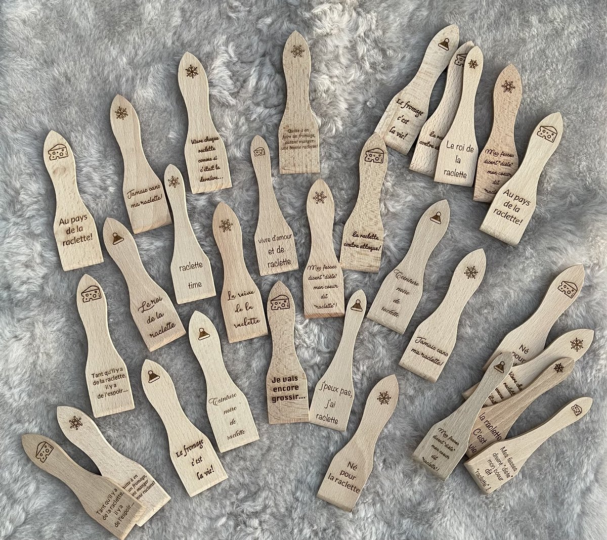 McpCreations's tweet photo. 30 spatules plus tard…
#raclette #GravureLaser #spatule #personnalisation #fromage #TeamRaclette https://t.co/GkudotItI6