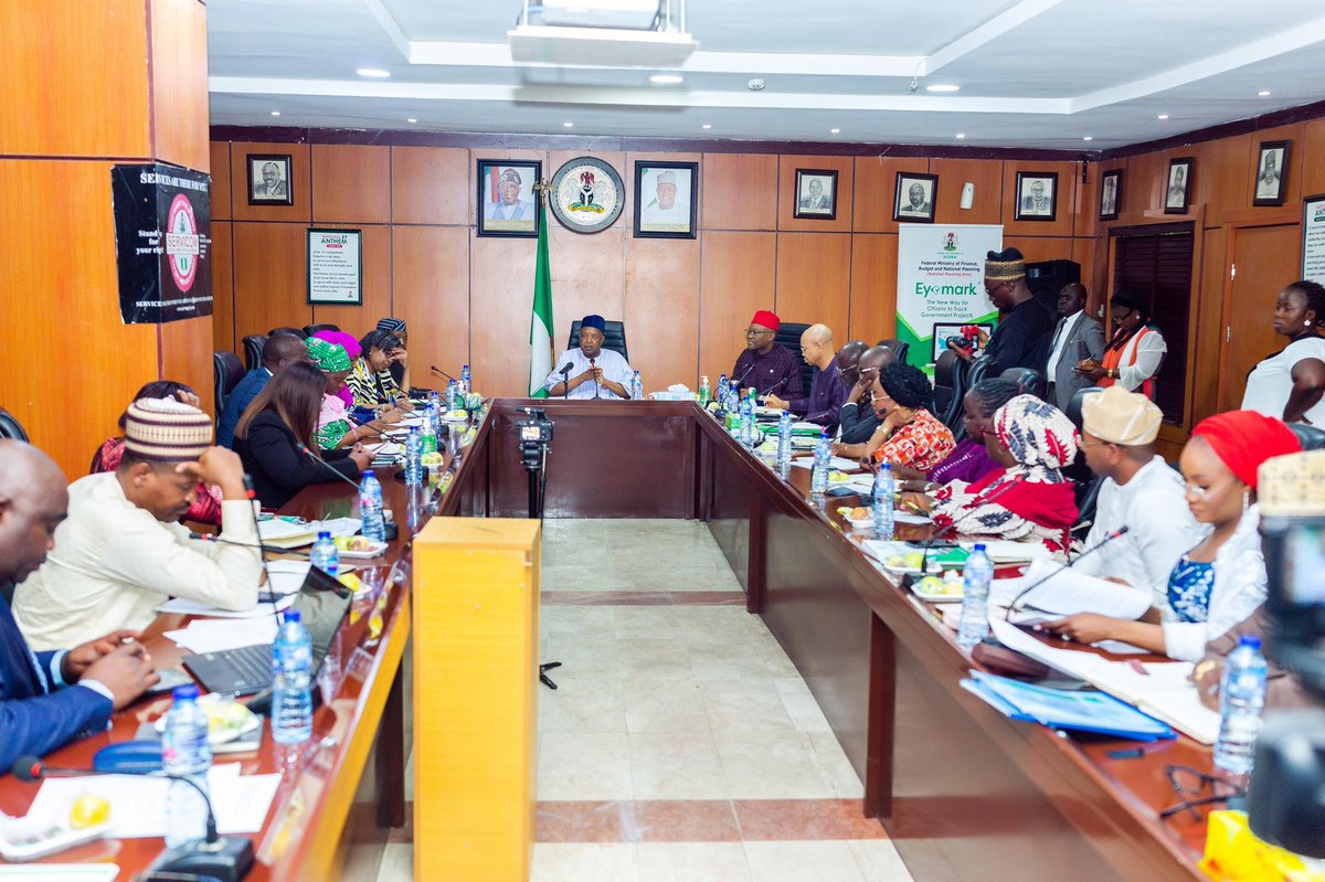 atikuabagudu's tweet image. Productive meeting today on preparing a compendium of projects(pipeline), laying the groundwork for private sector-led investments in Nigeria. Exciting times ahead for sustainable development.
#ProjectPipeline
#PrivateSectorInvestment
#NigeriaDevelopment