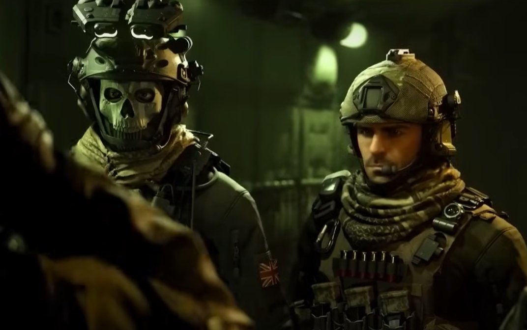 ATVI_AB's tweet image. Ghost and Soap. ❤️ #MW3