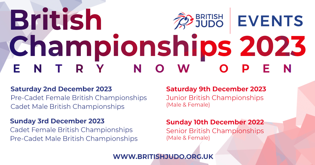⚠️2 day warning⚠️

British Championship entry closes on Friday! Secure your entry to the biggest domestic competition of the year

Enter now 👉 britishjudo.org.uk/british-champi…

#BJAChamps2023