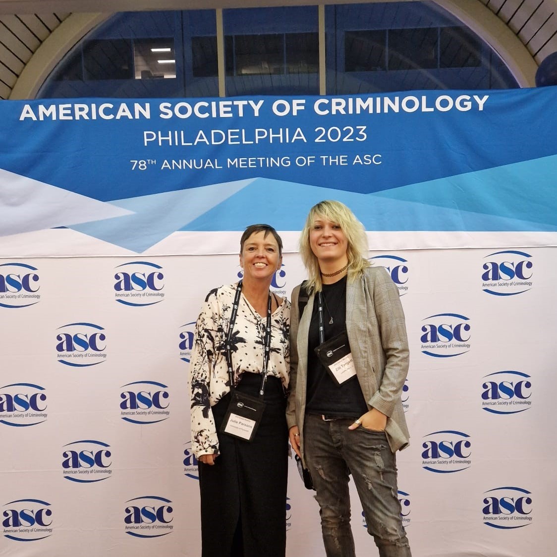 Just great that we were able to contribute to the American Society of Criminology conference last week - our Resettlement Manager Elli Targett supporting Dr Julie Parsons, and the important work of the new International Generative Justice Network #ASC2023 #GenerativeJustice