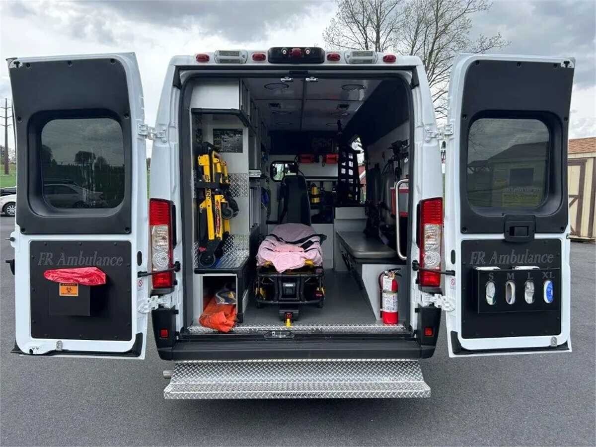 municibid's tweet image. Seize the extraordinary opportunity to own a like-new 2022 #RAM #ProMaster FR Conversion Type 2 #Ambulance – precise, and reliable. Your chance to make a difference starts here!  mbid.us/40RuYhU
📍Northampton, PA

#paramedic #ems #emergency #emt #medic #forsale #auction
