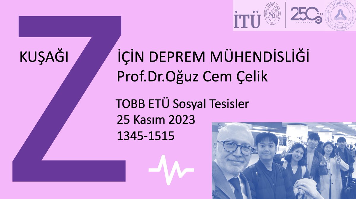 Bu haftaki konuşma 👇

#deprem #zkuşağı #earthquake #generationz #mimar #mimarlık #inşaat #ekonomi #şehir #kent #RiskManagement #riskazaltma