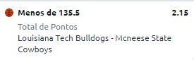 std_tips's tweet photo. Betano
Basquete
Louisiana x Mcneese Under 135,5 Pts
Stake: 1,25U

Mais entradas no telegram:
https://t.co/A9NxDFQfQE https://t.co/d58Pqc5QY4