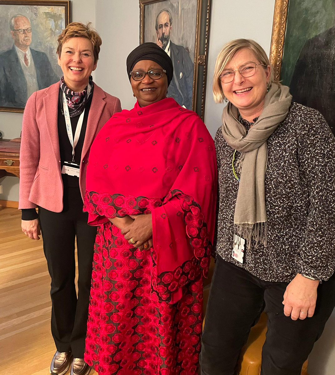 Great meeting with Ms. Annette Abelsen, Director of Global Health @NorwayMFA in Oslo. Important discussions on food insecurity and health impacts of Climate Change. Thank you for the continued support to @ifrc through @rodekorsnorge and in line with @_AfricanUnion priorities.