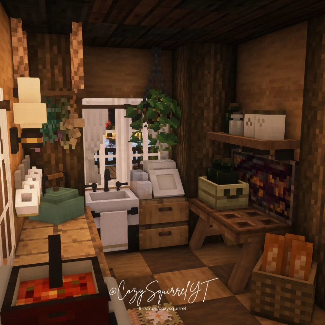 cozysquirrelyt's tweet image. 🍂 A cozy cabin kitchen 🍁
Full tutorial up on my YT! Link in bio (along with all the CITs I use!) ❤️

📌: #minecraft #minecraftbuilding #minecrafttutorial #minecraftcabin #minecraftmodshowcase #mizunos16craft #hananacraft #minecraftideas #autumnvibes  #cozygames #cozygaming
