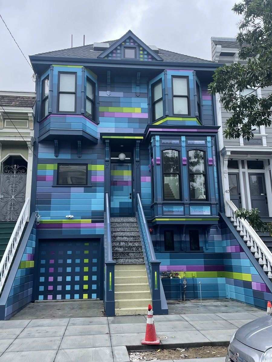 Pixel House. Walter Street SF.