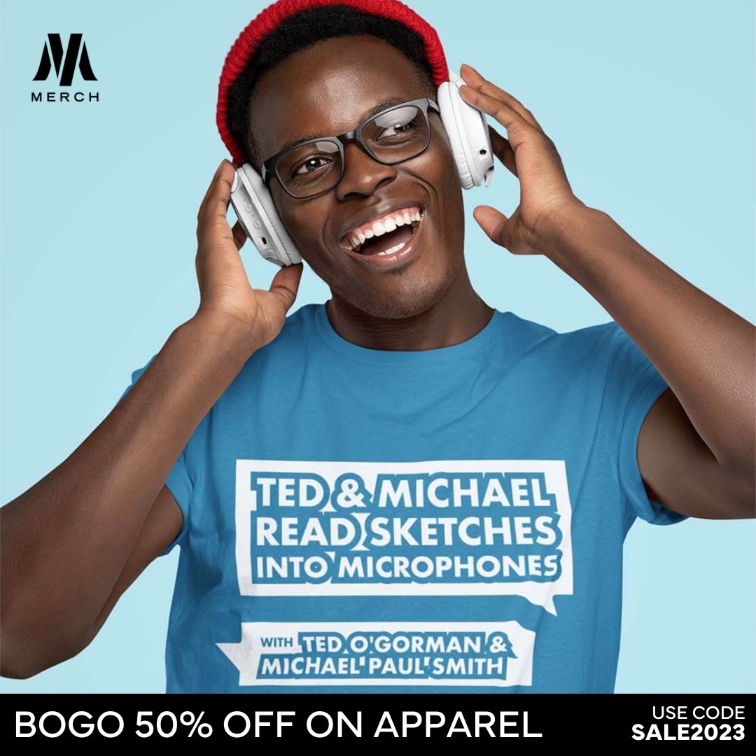TedAndMichael's tweet image. Ted &amp;amp; Michael Merch SALE‼️

Right now, Ted &amp;amp; Michael merch in the Mischief Merch Store is BOGO 50% off just in time for the holiday weekend!

Head to mischiefmerch.com and use code SALE 2023 🎙️

@HiMischiefMerch