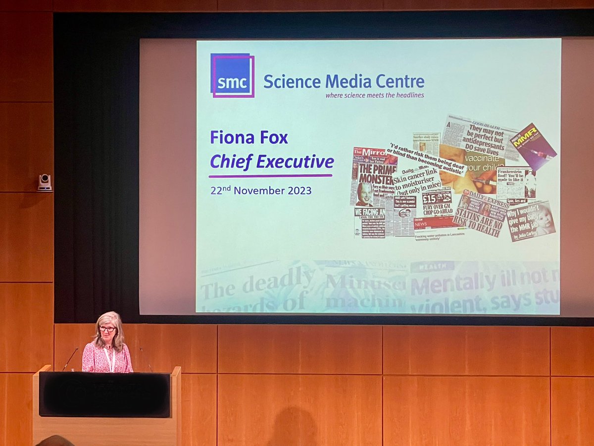 LASA_UK's tweet photo. This afternoon we’re focusing on the “Future of Laboratory Animal Communication”

Our first speaker is Fiona Fox, CEO of @SMC_London, who will be speaking to us about animal research in the media, and how things have changed in her view from the front line

#LASA60 https://t.co/cnOwzRRctc