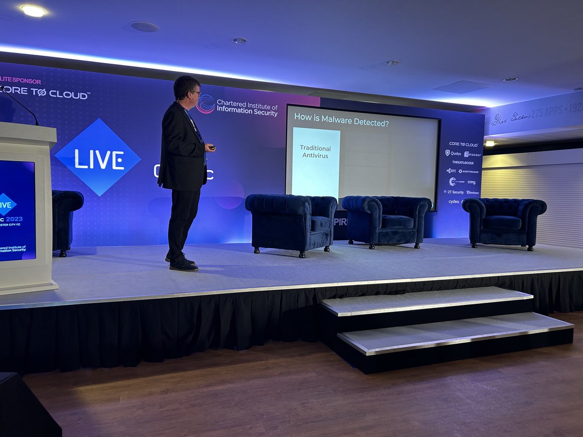 Stods21's tweet image. ‘The Purpose of Endpoint Protection’ at #CIISecLive2023 💪