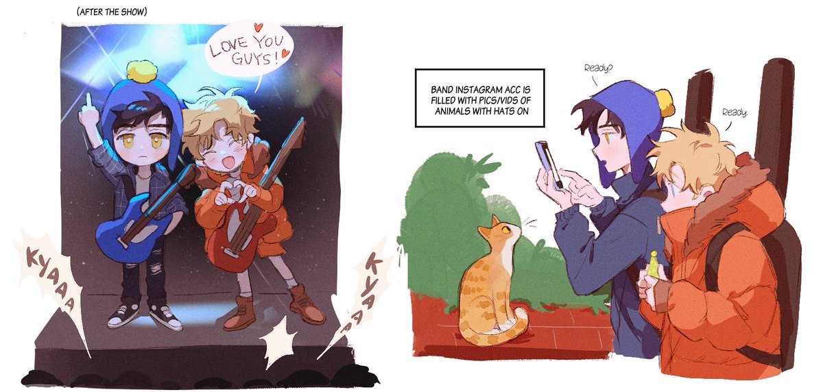 크레니 위크 1일차 밴드AU🎸💙🧡
#spcrenny #crennyweek2023